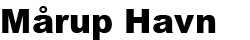 Mårup Havn Logo