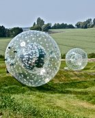 Samsø Downhill - en sjov aktivitet for hele familen - zorb - zorb-bane Samsø Downhill Billede/Photo/Bild